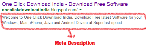 What is Meta Description??