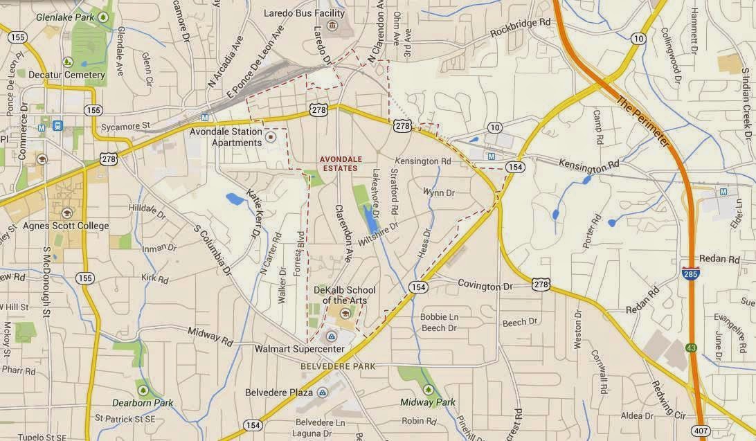 Around Avondale Estates