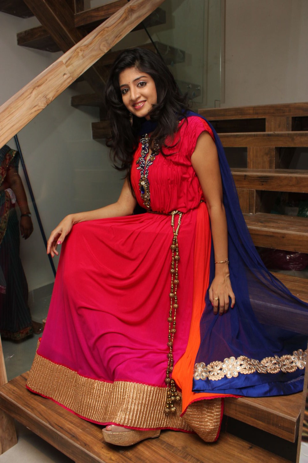 Tollywood Actress Poonam Kaur Stills In Red Dress