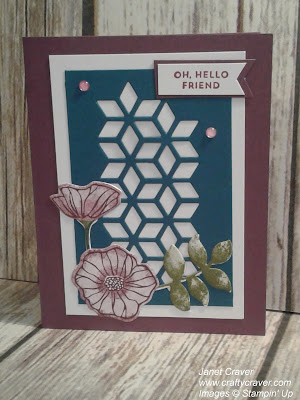 Oh So Eclectic, 2017-2019 Stampin up catalog, Stampin Up Paste, make your own stencil