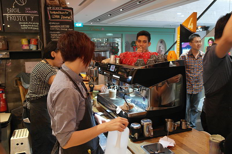 Purple Taste Coffee Jammin! Three Cups Coffee One Raffles Place