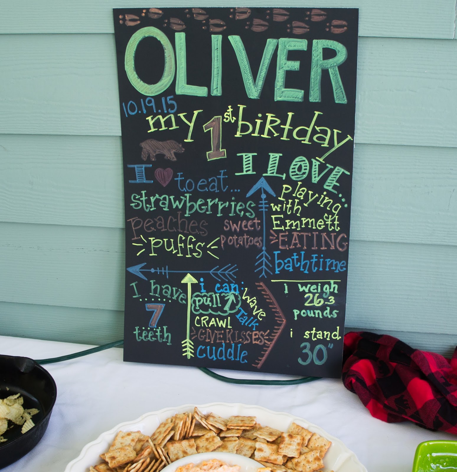 Pineapples & Palmettos: Oliver&rsquo;s 1st Birthday Flashback