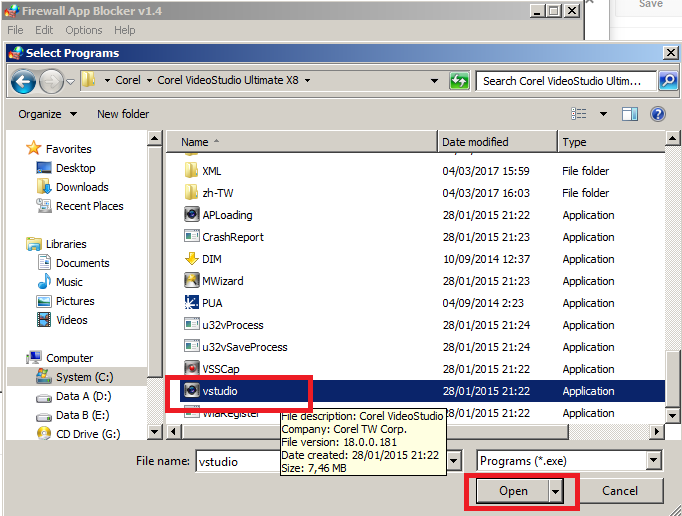 Firewall app blocker. Firewall app blocker