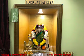 Lord Dattatreya in Livonia Sai Temple