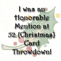 mention honorable chez 52{Christmas} Card Throwdown