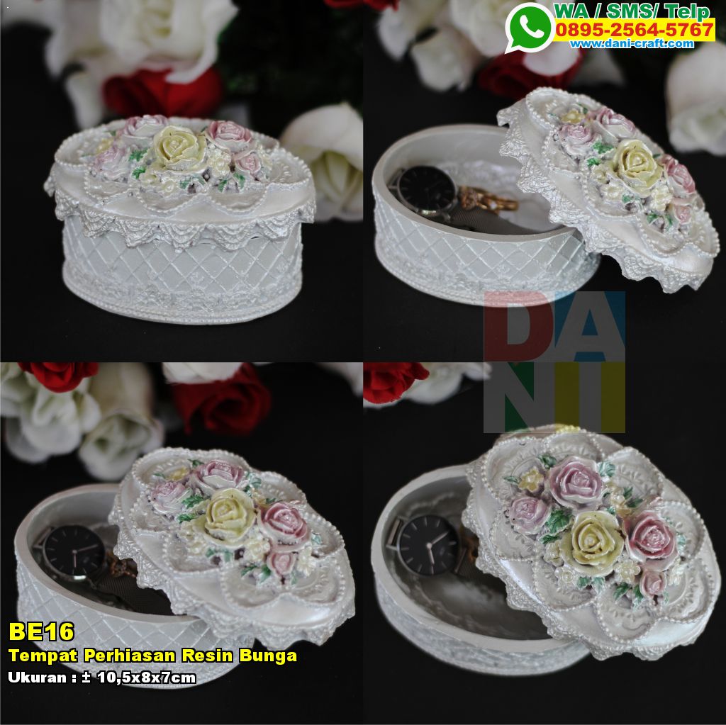 Tempat Perhiasan Resin Bunga Souvenir Pernikahan Tempat Perhiasan Resin Bunga Souvenir Pernikahan