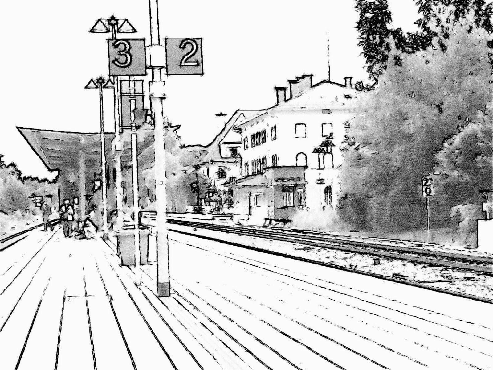 Malvorlage Zug - Malvorlagen
