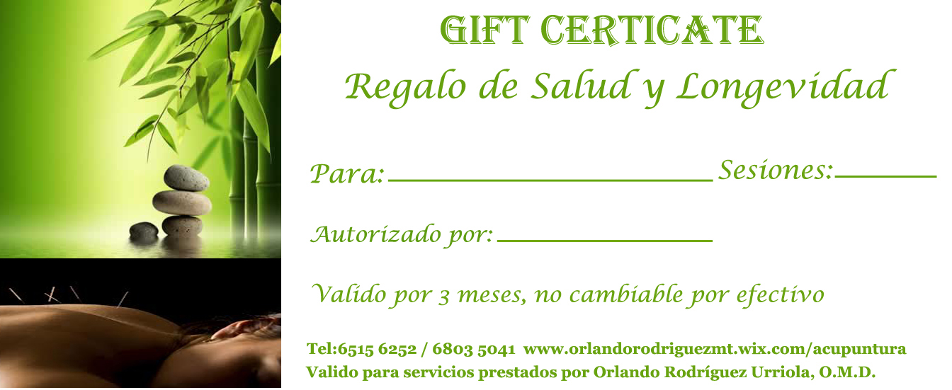 TAO Medicina China Panamá Regala Salud