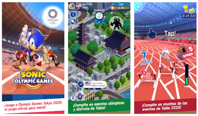 Juego de Sonic en los Juegos Olímpicos: Tokio 2020