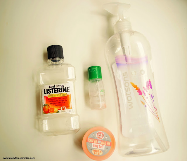 Soap & Glory products for skincare