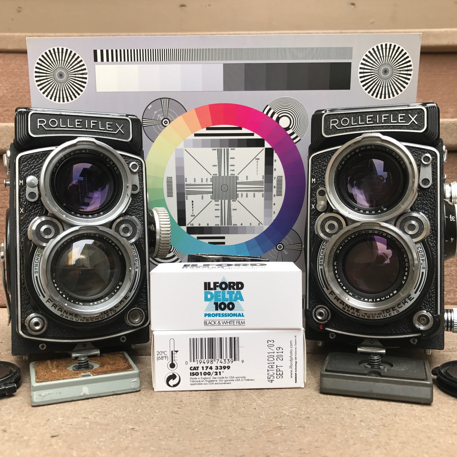 The Photo Palace: Rolleiflex Lens Test - 2.8 Model C Planar vs