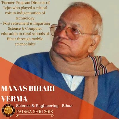Manas Bihari Verma - Padma Shri Winner 2018