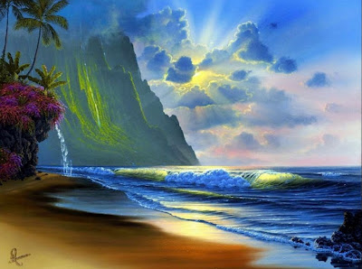 pintura-paisajes-playa
