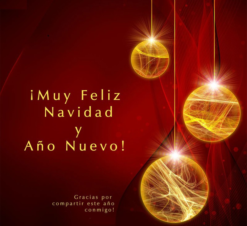 Siguiendo a Nenalinda: Muy Feliz Navidad y Año nuevo 2017.