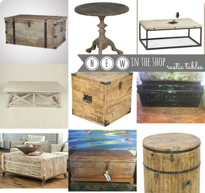 Coastal rustic tables Coastal rustic tables