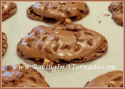 Giant Fudgy Flourless Cookies | www.BakingInATornado.com | #recipe #cookies