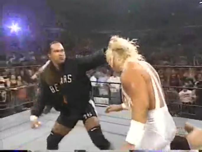 ProWresBlog WCW Monday Nitro 8/4/1997 Syxx vs Chris Benoit