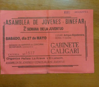 Entradas de conciertos en Binéfar Entradas de conciertos en Binéfar