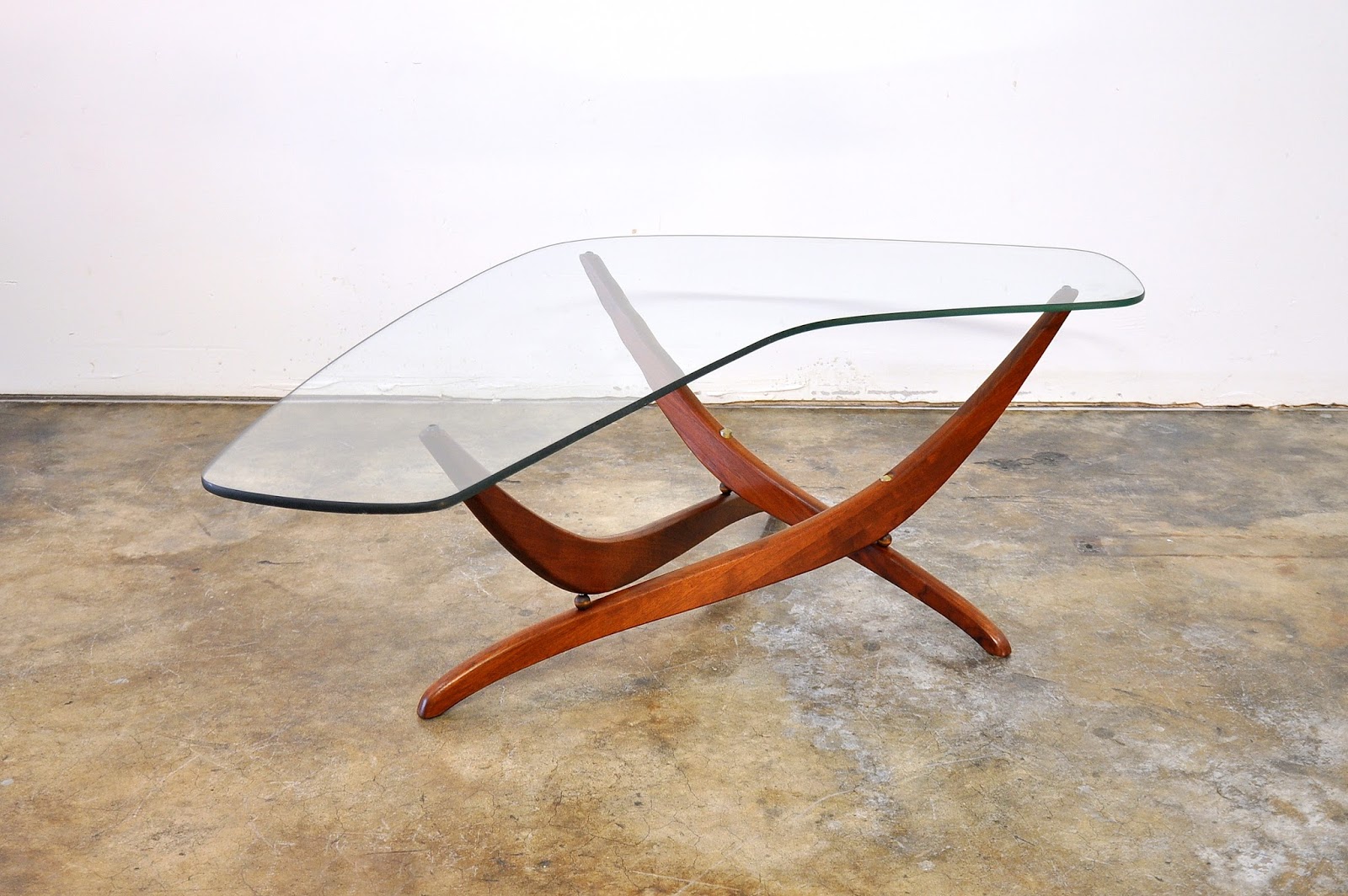 SELECT MODERN Forest Wilson Boomerang Coffee or Cocktail Table
