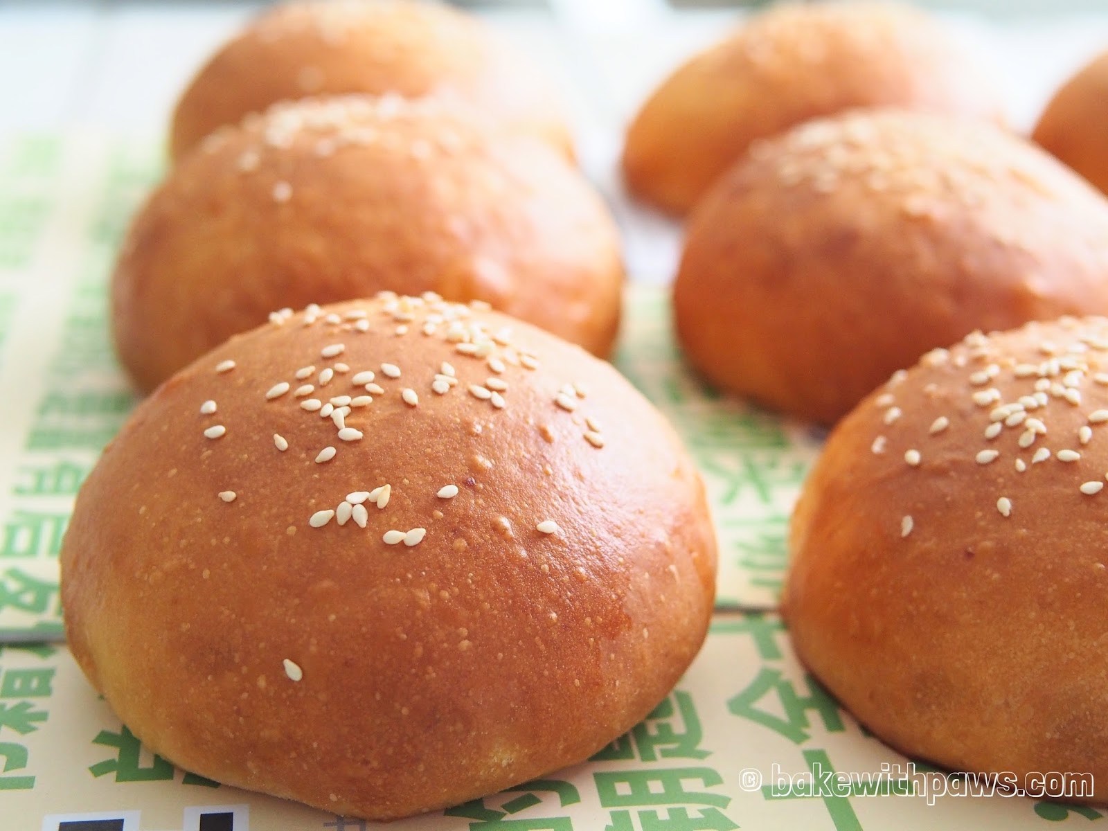Potato Burger Bun BAKE WITH PAWS