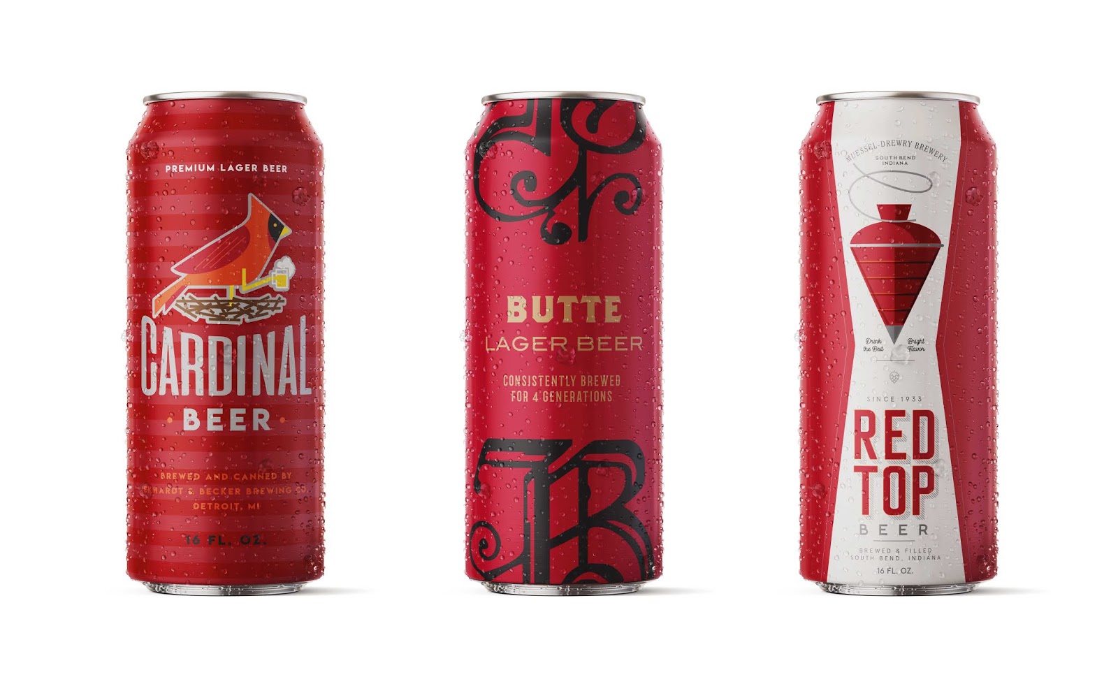 50 States 50 Beer Cans Packaging Of The World