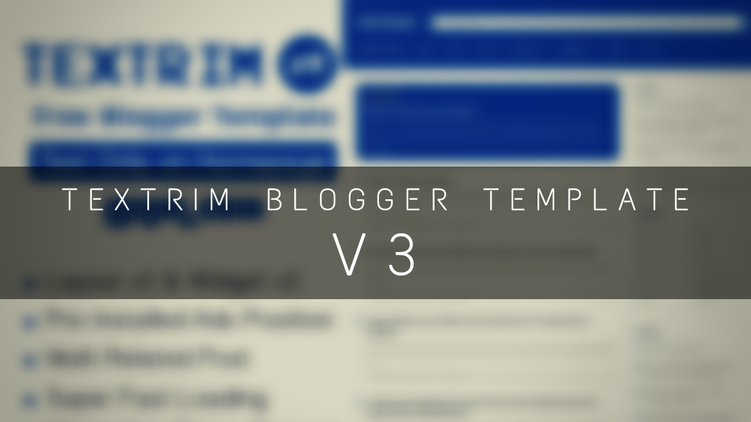 textrim blogger template textrim blogger template