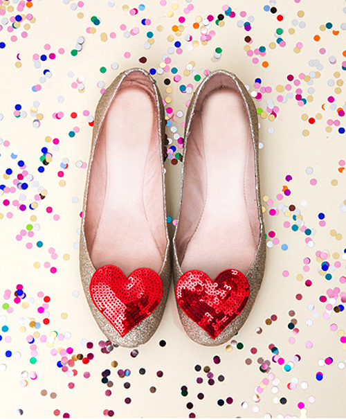 heart shoe clips style me cute