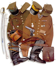 WW2 military uniform - Polish Cavalry Officer 1939
