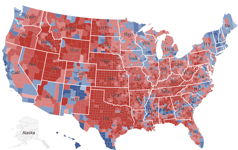 US%2BCounty%2BElection%2BMap