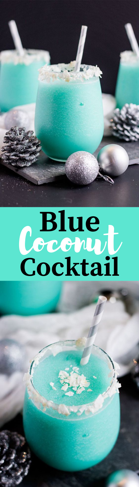 Blue Coconut Cocktail #Cocktail #Drinks Blue Coconut Cocktail #Cocktail #Drinks