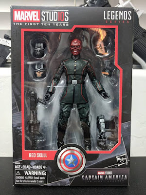 marvel legends first 10 years red skull