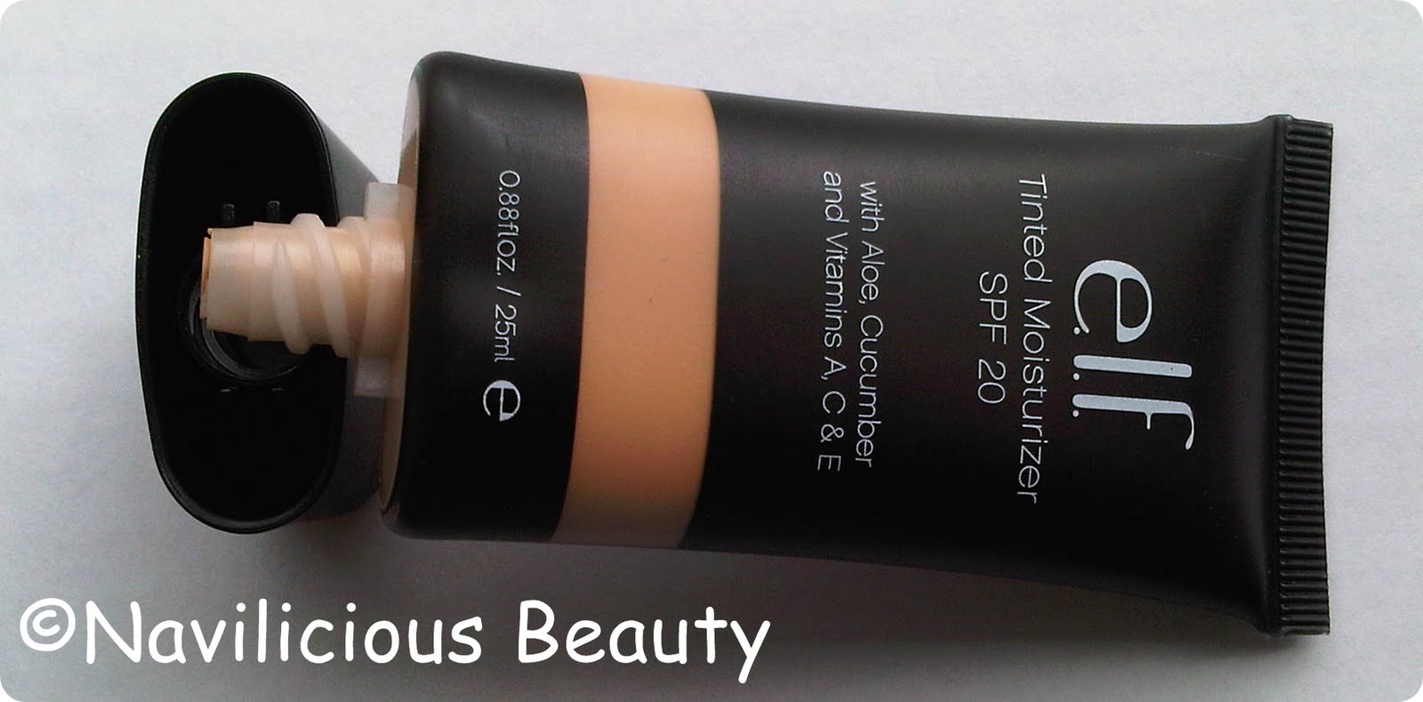 Navilicious Beauty Review E.l.f Cosmetics Studio Tinted Moisturiser SPF20
