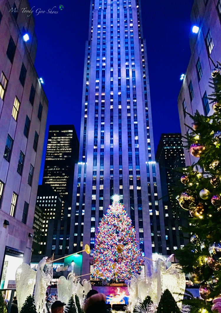 Rockefeller Center Christmas Tree - One of 10 Must- See Holiday Sights in Midtown, New York City | Ms. Toody Goo Shoes