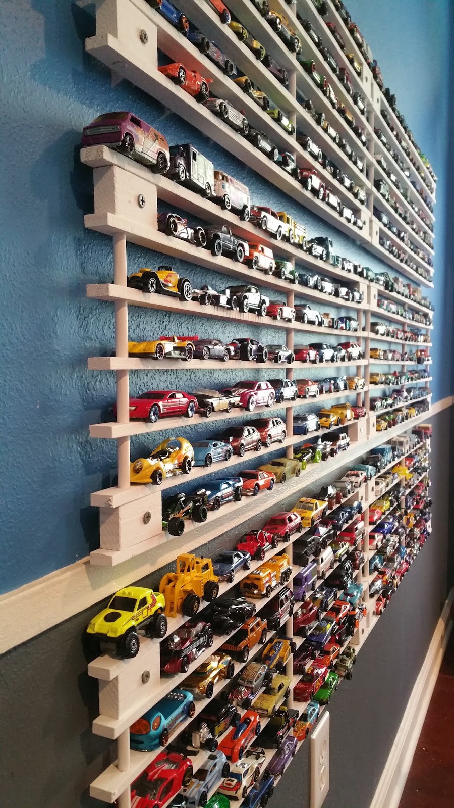 Hot Wheels Collection Organization the words