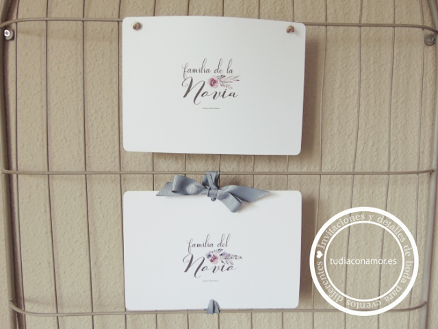 Carteles imprimibles gratis para asientos Carteles gratuitos para imprimir que sirven para reservar los sitios a vuestros familiares en la boda
