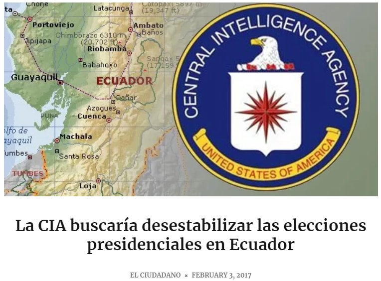 VICHEVARGAS LA CIA RATIFICA, QUE