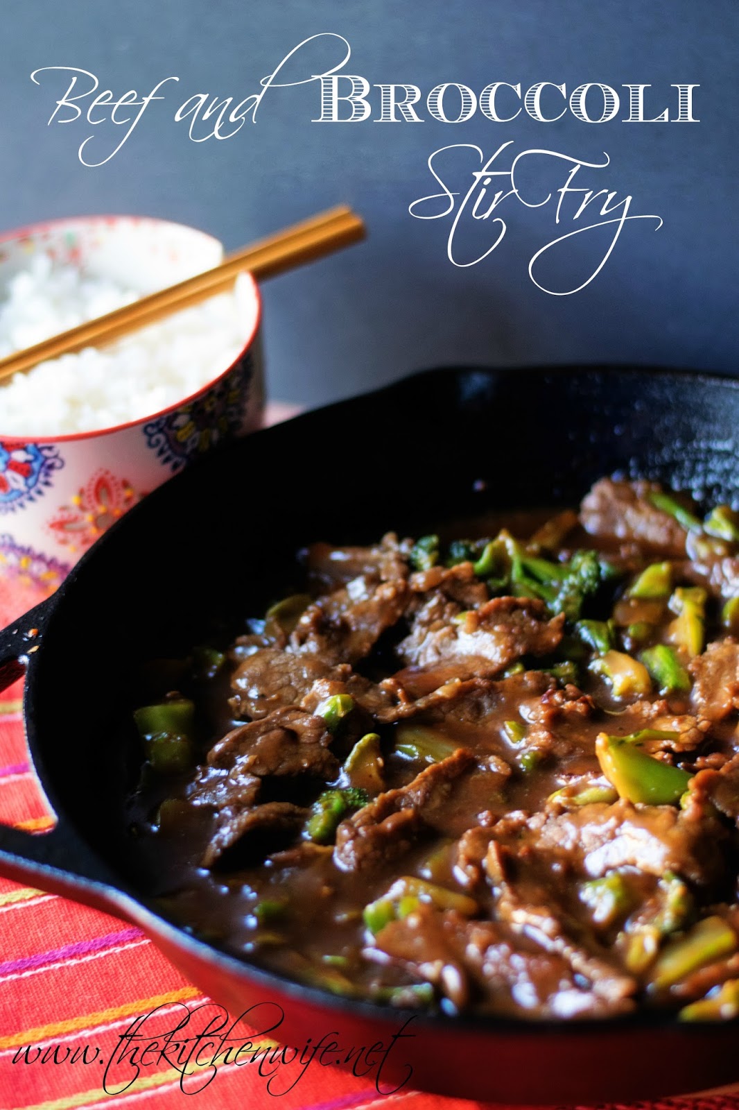 Beef and Broccoli Stir Fry Recipe The Kitchen Wife