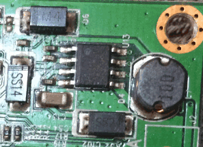 Photo Boost-converter S8035BE Rangkaian Vertikal Horisontal model boost converter