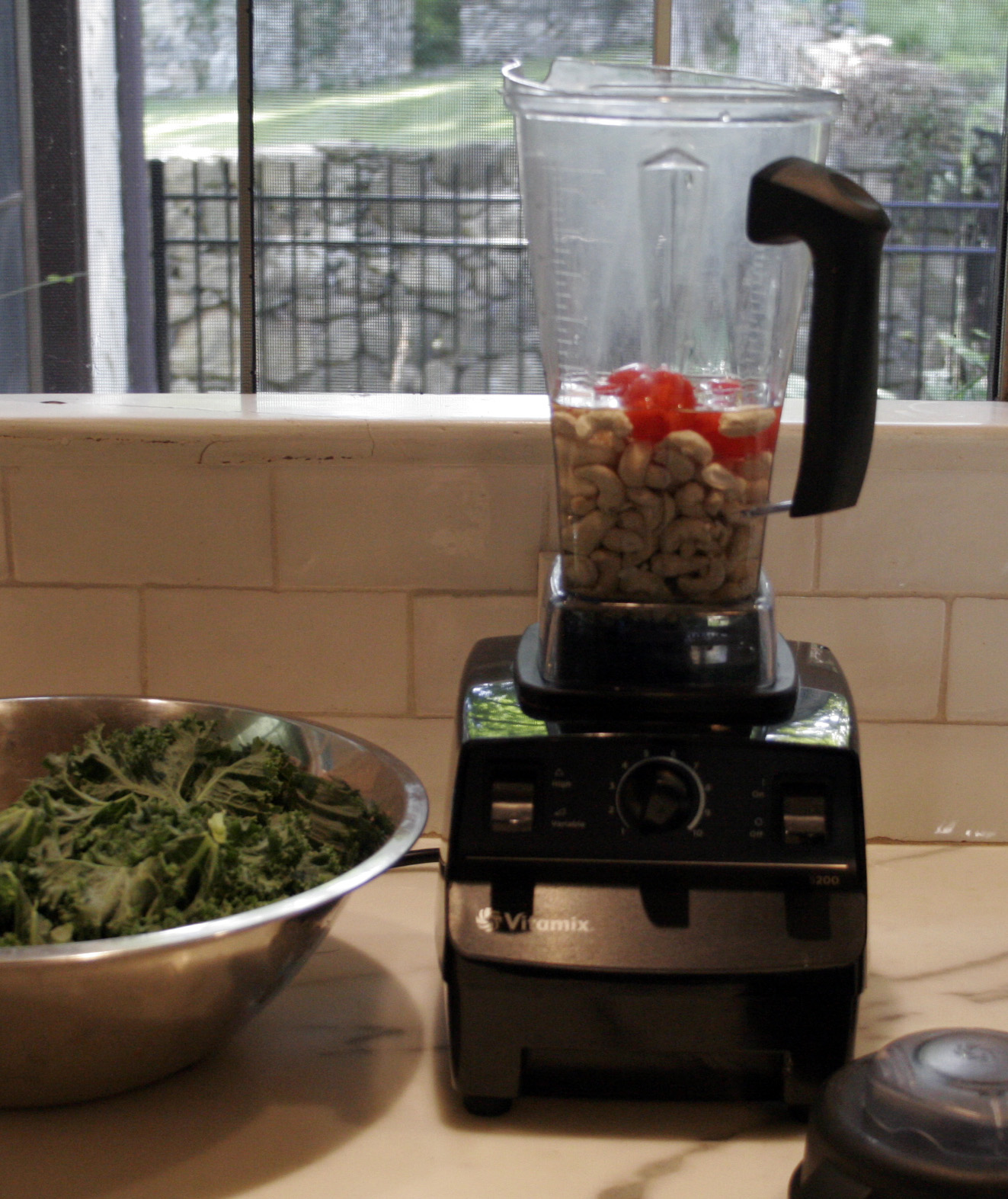 The Sensual Vegetable Dehydrated Kale Chips with Cashew Cheese