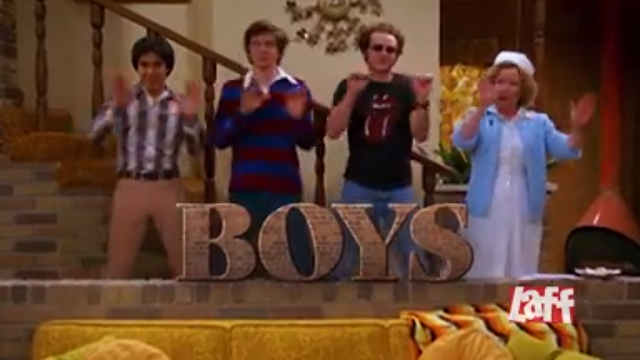 That 70s Show is The Big Bang Theory That 70s Show BOYS Laff is The Big Bang Theory commercial