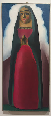 Milwaukee Art Museum: Wooden Virgin (1929) by Georgia O'Keeffe