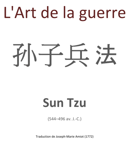 L'art de la guerre - Sun Tzu - Livre PDF gratuit