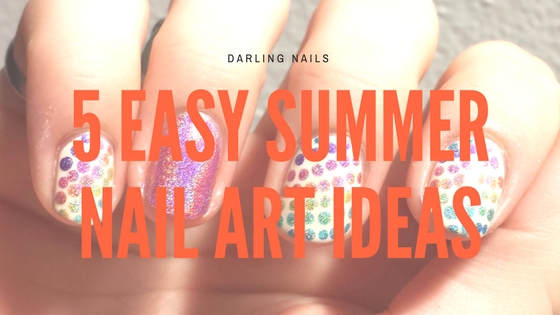 6. Foil Nail Art Ideas for Summer - wide 1