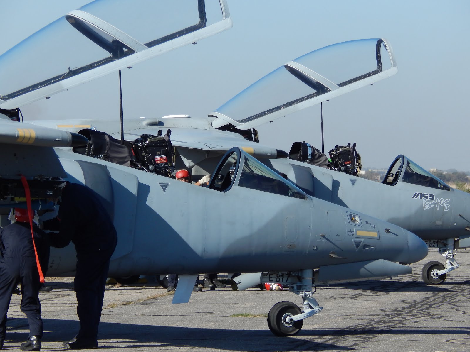 Campaña de Instrucción del Escuadrón IA-63 Pampa II