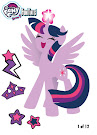 My Little Pony Tattoo Card 1 Series 5 Trading Card