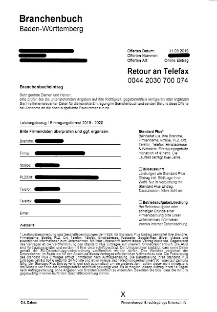 Scan: Branchenbuch Baden Württemberg - FS 24 / März 2019