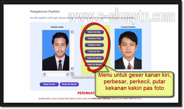 Cara Unggah Upload Pas Foto Sbmptn 2016 2017 Soal Utbk Tps