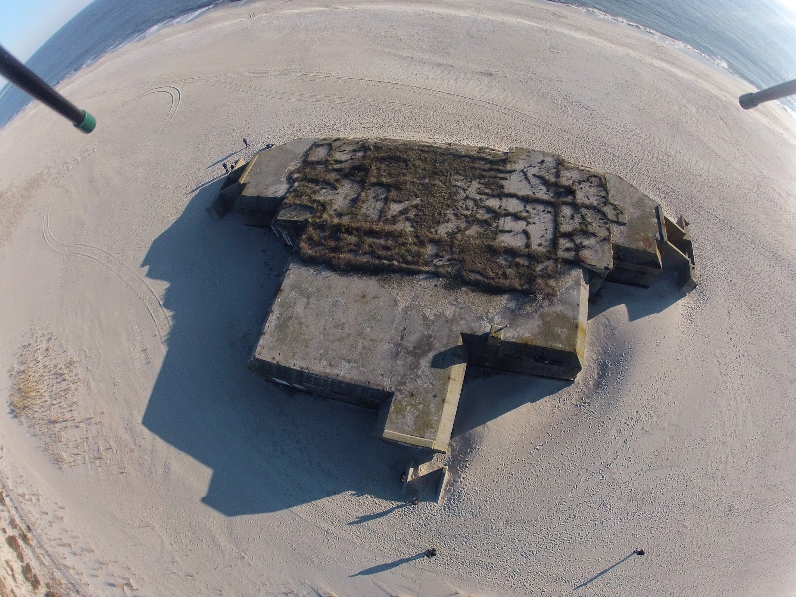 Hanging By A Thread WWII Bunker, Cape May Point, NJ 112913