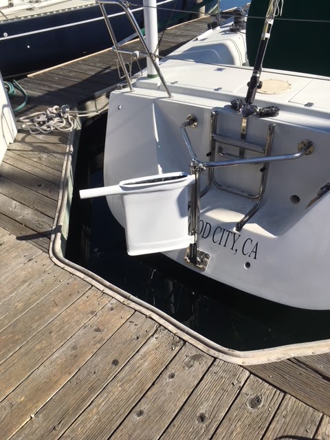 SV Hokulani: Emergency rudder