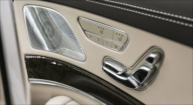 Hệ thống âm thanh Burmester 13 loa trên Mercedes S450 L 2018 Hệ thống âm thanh Burmester 13 loa trên Mercedes S450 L 2018